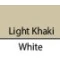 Light Khaki/White