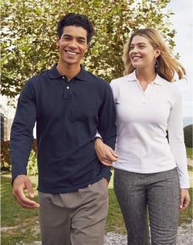 Clique Stretch Premium Polo L/S