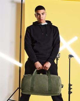 Bagbase Vintage Canvas Barrel Bag