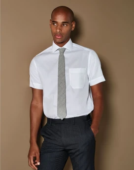 Kustom Kit Classic Fit Short Sleeve Non-Iron Shirt