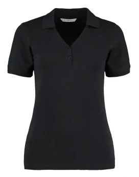 Kustom Kit Regular Fit Comfortec® V-Neck Polo