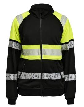 Jobman Sweatshirt Full-Zip His-Vis