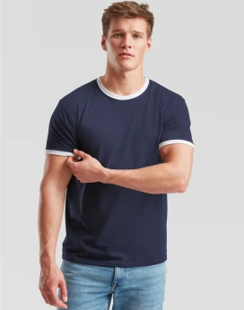 Fruit Of The Loom Men's Valueweight Ringer T
