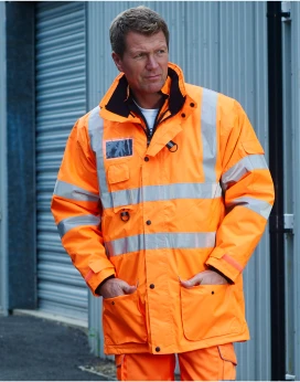 Yoko Hi-Vis Multi-Function 7-in-1 Jacket