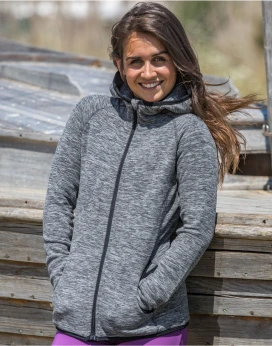 SPIRO FITNESS Women's Microfleece Hoodie