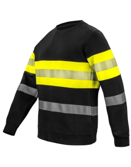 Pro-Job 6129 Sweatshirt EN ISO 20471 Class 1