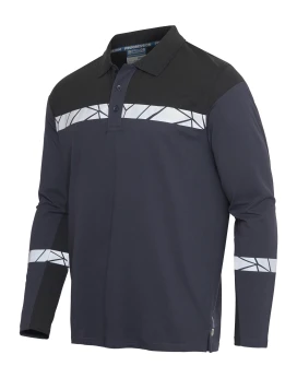 Pro-Job Progression 7004 Long Sleeve Pique Polo