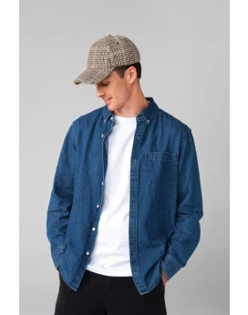 Beechfield Wool Blend Check Cap