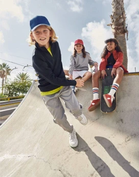 CLIQUE Basic Active Half Zip Junior