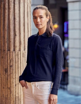 CLIQUE Basic Pocket Polo L/S