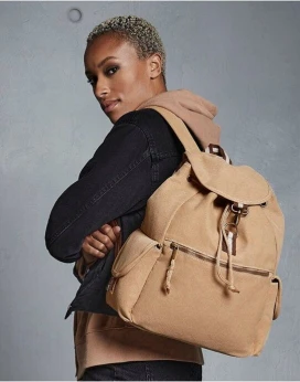 Quadra Desert Canvas Backpack