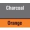 Charcoal/Orange