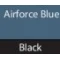 Airforce Blue/black