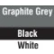 Graphite/Black/White