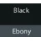 Black/ Ebony