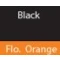 Black/Fluorescent Orange