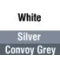 White/Silver/Convoy Grey