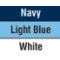 Navy/Light Blue/White