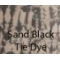 Sand Black Tie Dye
