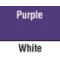 Purple/White
