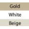 Gold/White/Beige