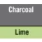 Charcoal/ Lime