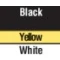 Black/Sun Yellow/White