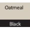 Oatmeal/ Black