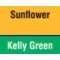 Sunflower/Kelly Green