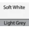 Soft White/ Light Grey