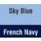 Sky Blue/French Navy