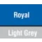 Royal/Light Grey